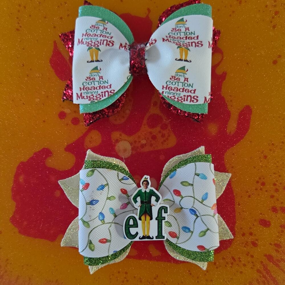 Custom ELF & HANDMADE Hair Bows